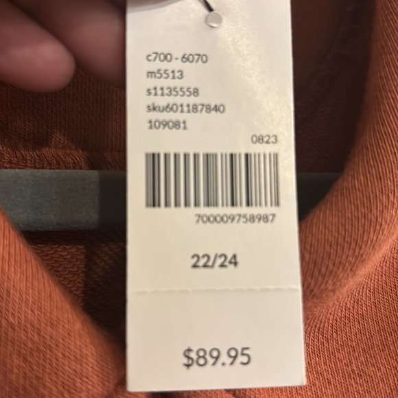 Button-Front French Terry Shacket - Picture 8 of 8